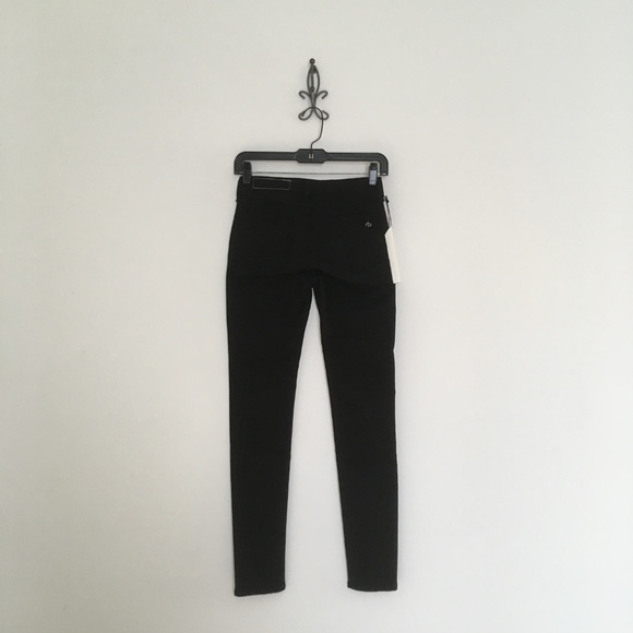 rag & bone Black Legging Fit Skinny Jeans - Picture 4 of 8